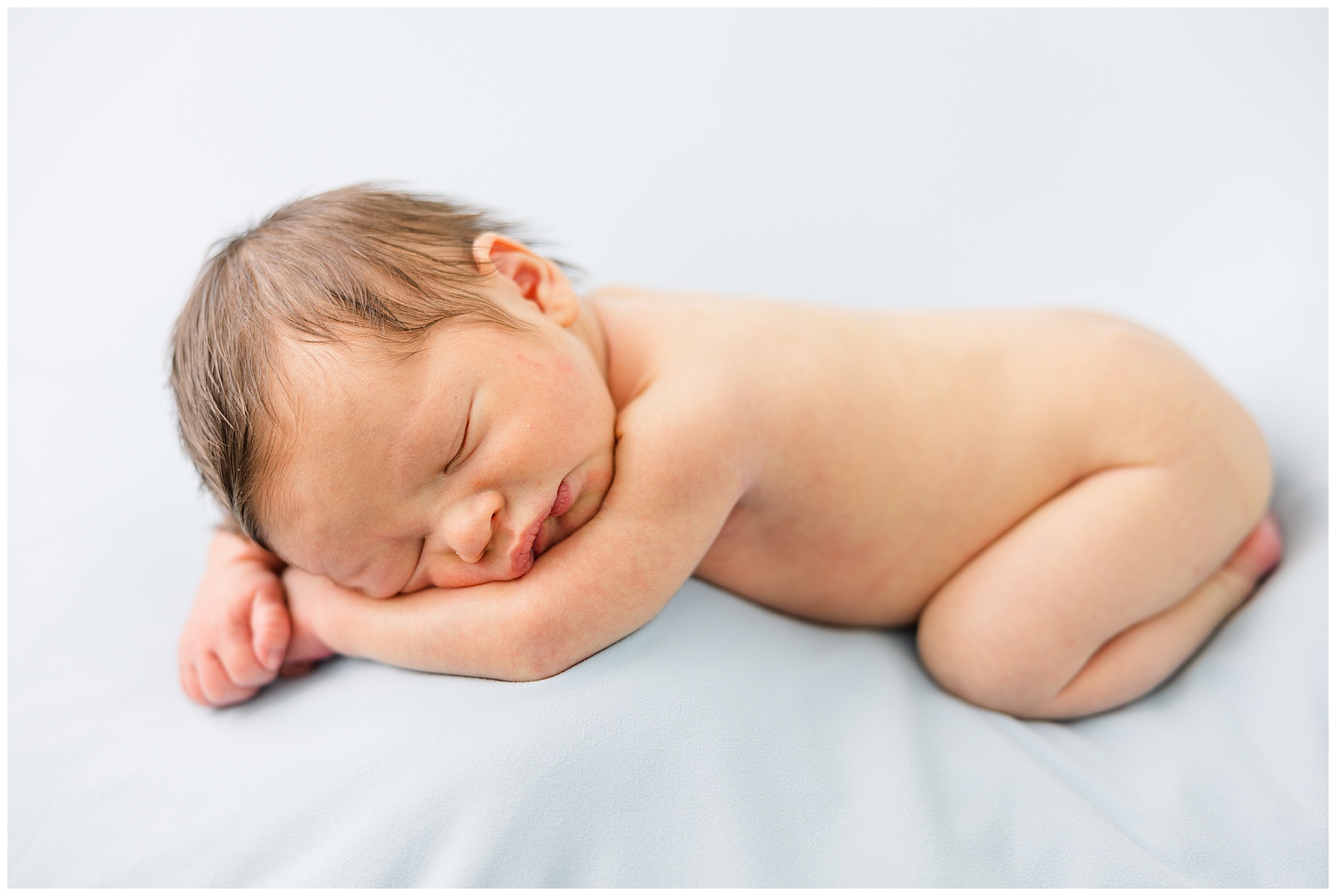 sleeping baby during Northern CO newborn session