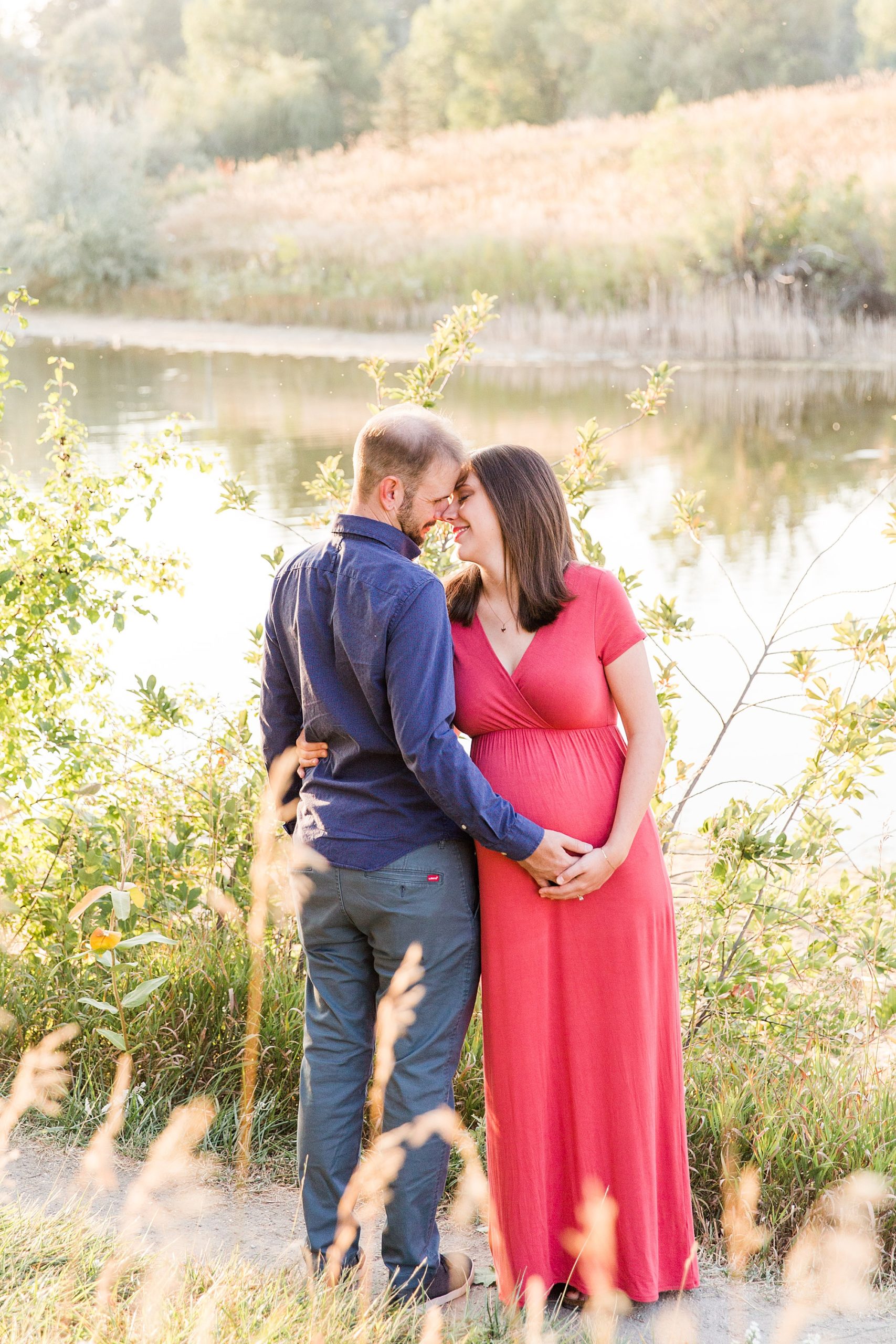 Majestic View Park in Arvada, Colorado Maternity Session