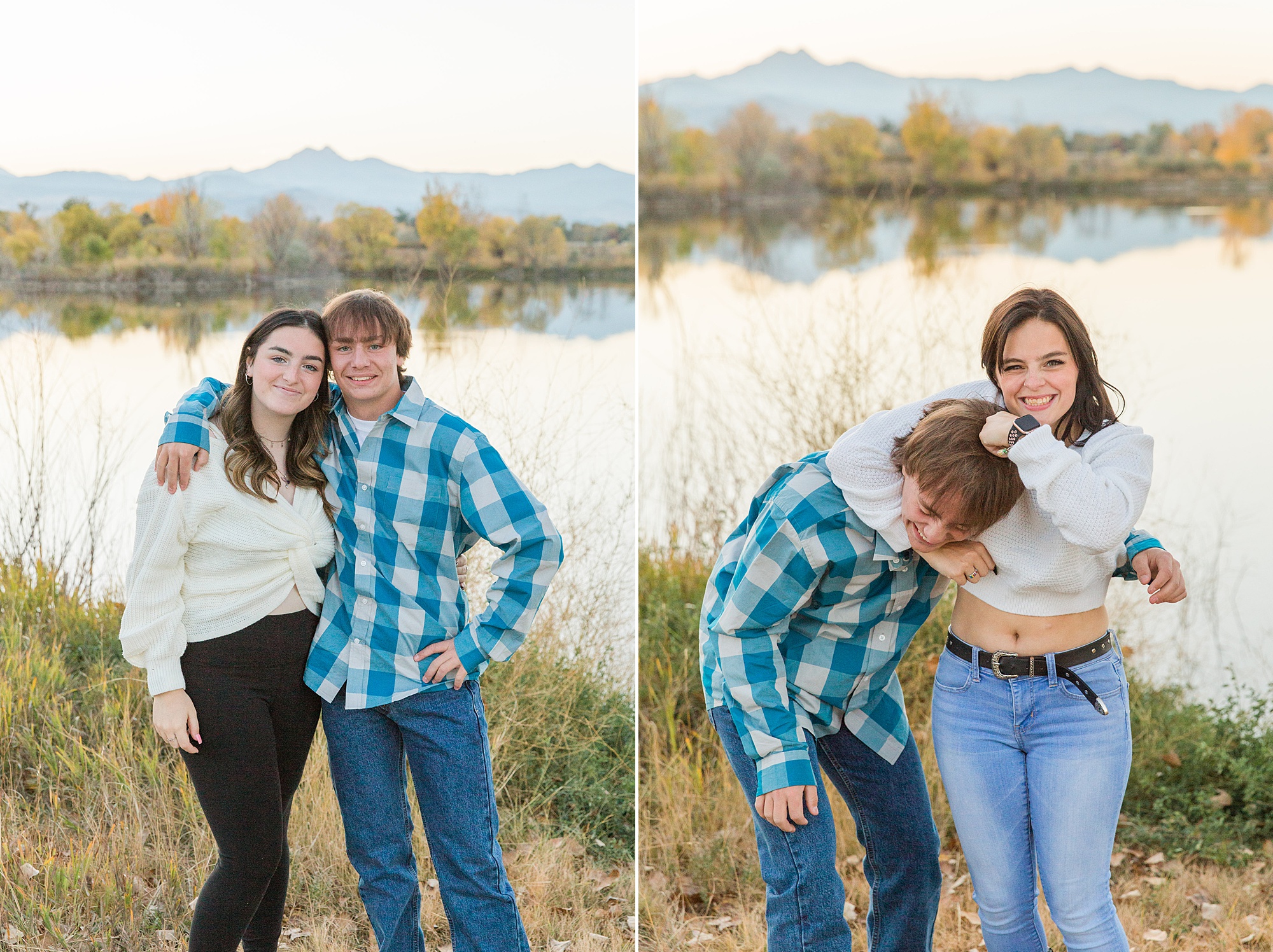 portraits from family session at Golden Ponds by CO Family Photographer