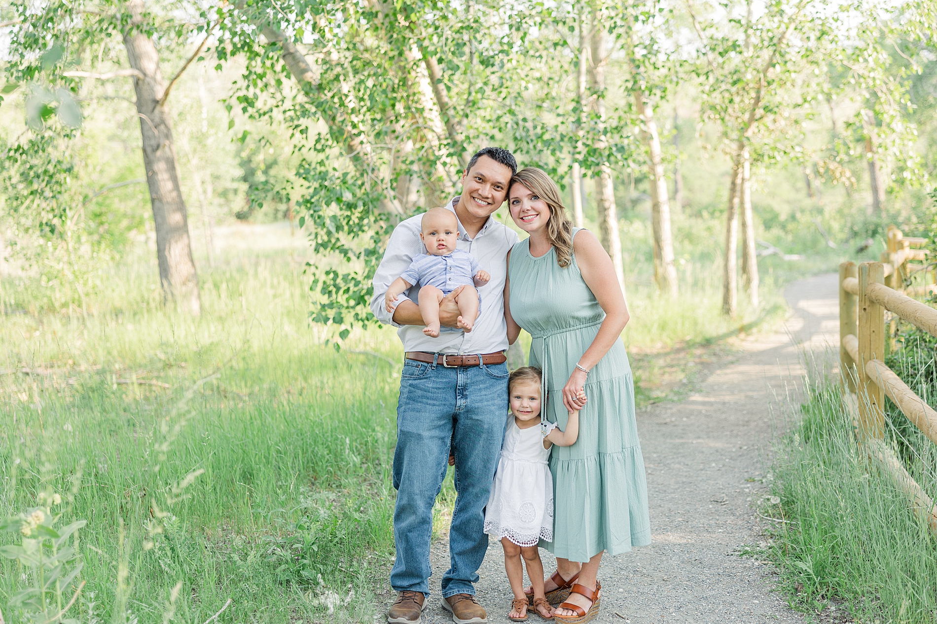Family portrait session by CO photographer Catherine Chamberlain