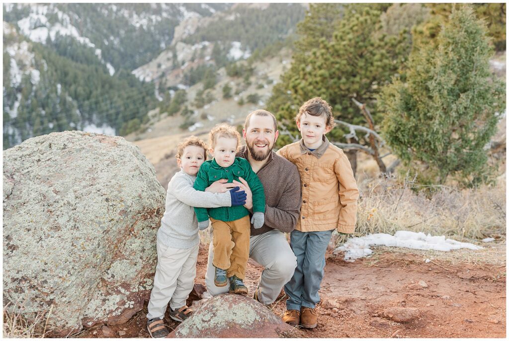 Catherine Chamberlainn Photography captures family with three boys