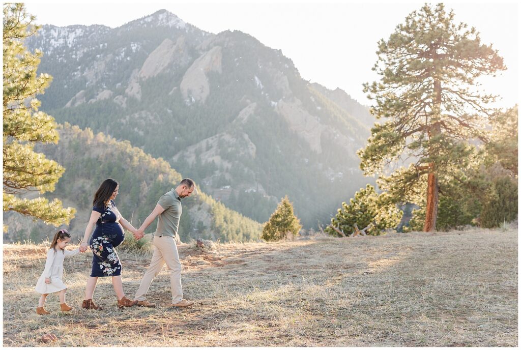 Boulder Maternity Session: Composition Tips for Family Photography