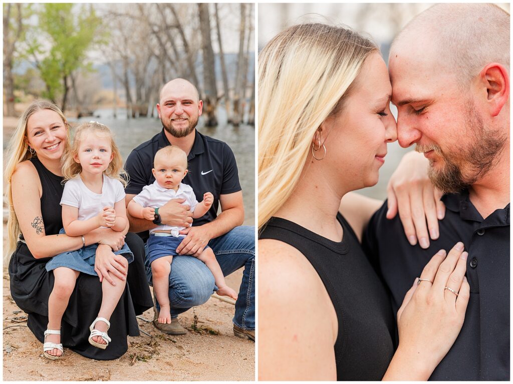 outdoor light and airy water session with family photographer Catherine Chamberlain Photography located in Longmont, Colorado