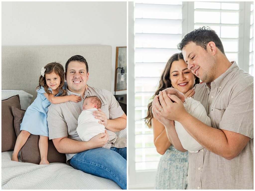 Creating Lasting Memories: Working with Parents & Siblings at a Newborn Session in Colorado