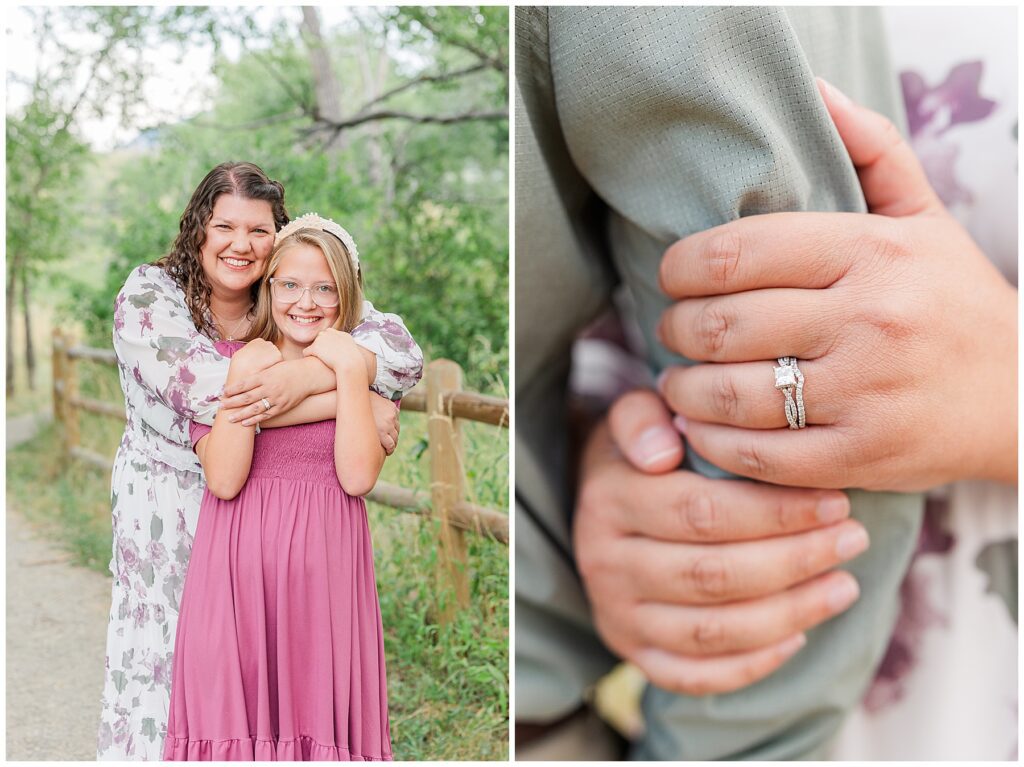 outdoor family session with family photographer Catherine Chamberlain Photography based in Longmont, Colorado