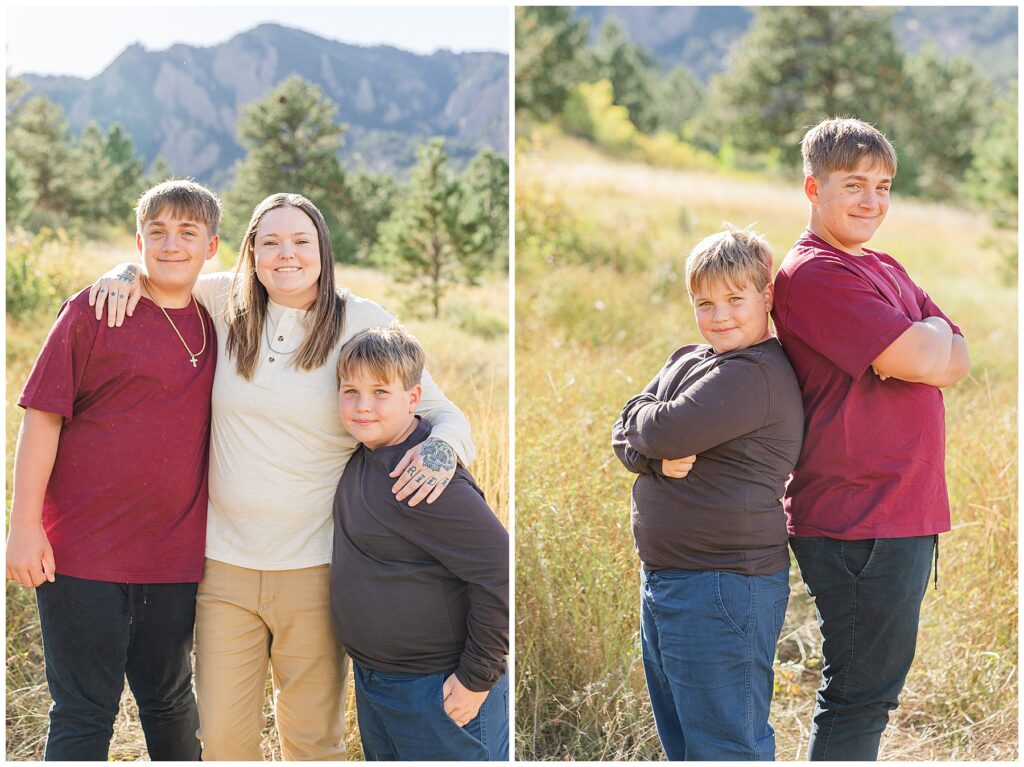 Fall outdoor mini’s taken in Boulder, Colorado with light and airy family photographer Catherine Chamberlain of Catherine Chamberlain Photography based in Northern Colorado