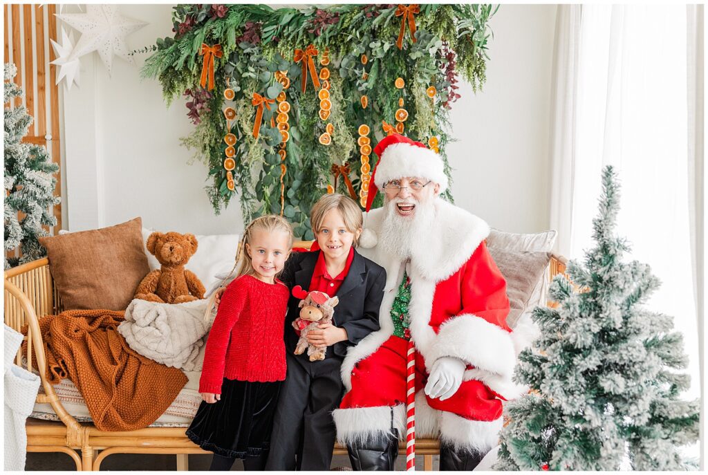 Milk, Cookies, and Big Reflections From a Simple Santa Session