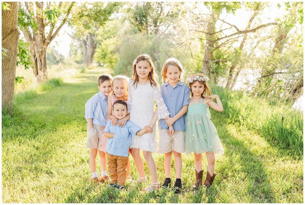 Grandchildren outside during extended family photos Why Sales Feel Hard for Photographers (and It Has Nothing to Do With Your Personality)