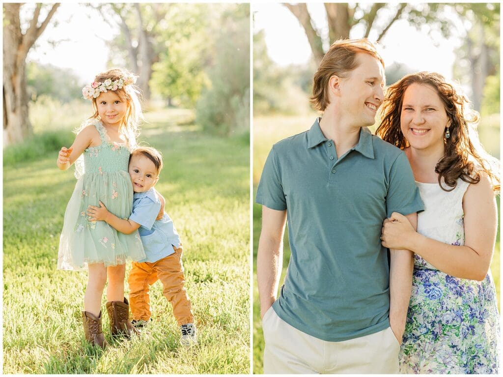 siblings hugs and Clarity Is the Confidence You Have Been Looking For with Catherine Chamberlain Photography based in Longmont, CO